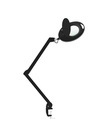 Lámpara lupa LED de pie | Mega+ Black