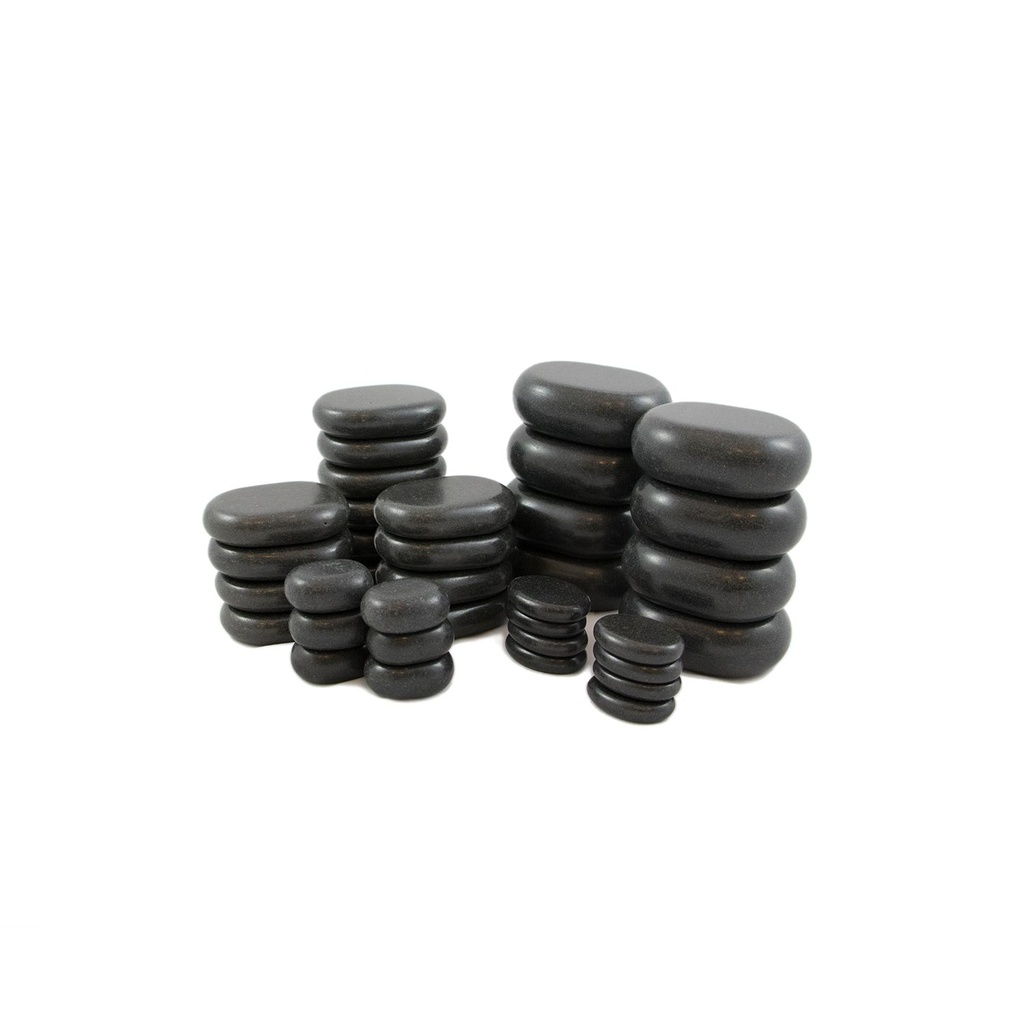 Set de piedras calientes de 36 piezas | Breathe