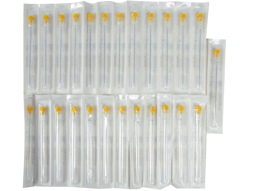 Aguja Espinal Yale Quincke™ BD Amarillo 20G | 0,9 x 90mm (25 uds)