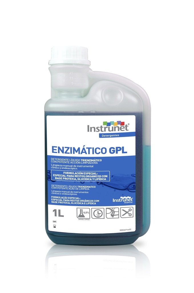 Detergente Trienzimático | Instrunet® GLP