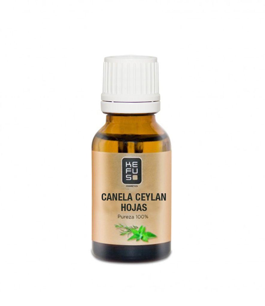 Esencia de Canela Ceylan hojas natural Kefus (15 ml)