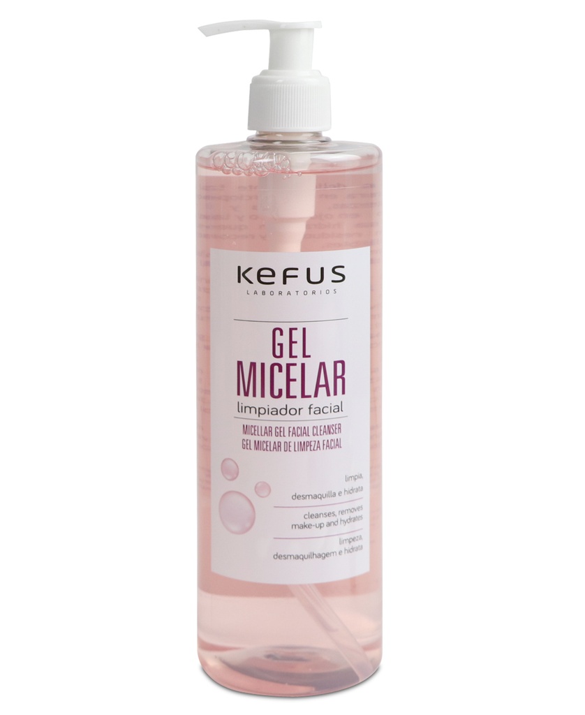 Gel Limpiador Micelar Facial Kefus (500 ml)