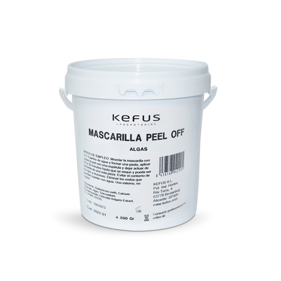 Mascarilla Peel Off Alginato Algas Kefus (500 g)