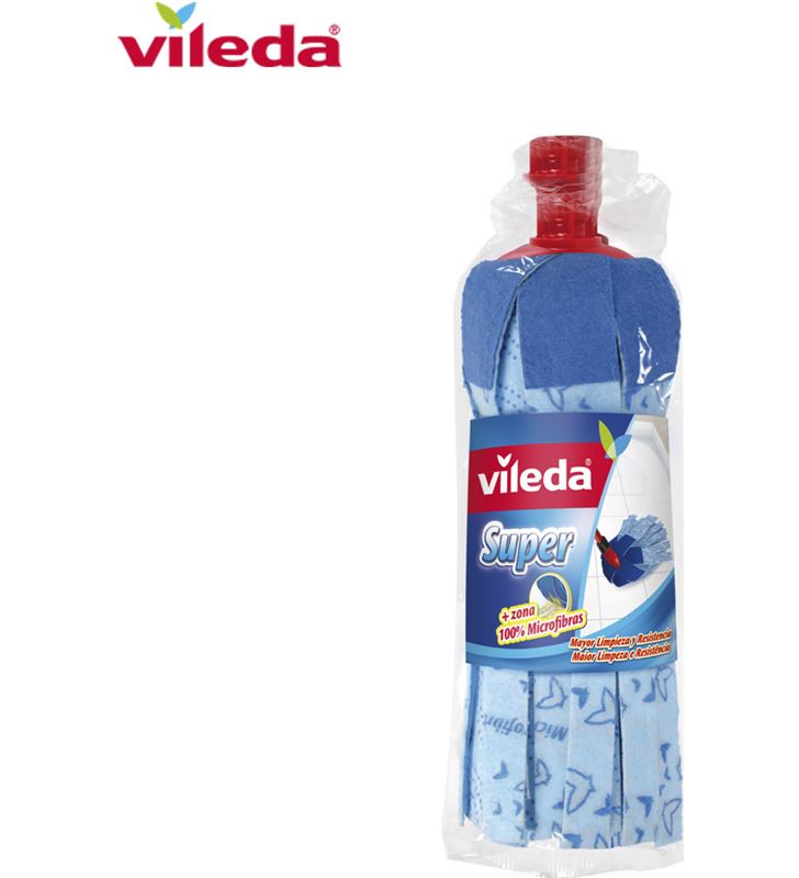 Mocho Fregona Microfibras Super + Azul | Vileda