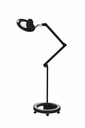 Lámpara lupa LED de pie | Mega+ Black