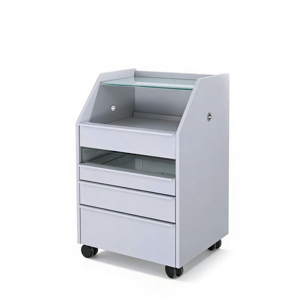 Carrito con cajón esterilizador UV | Tash