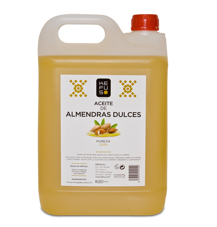 Aceite de Almendras dulces puro Kefus (5000 ml)