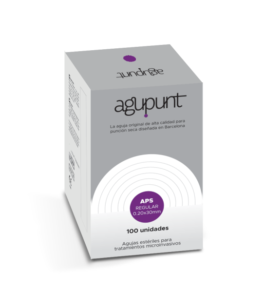 Aguja Punción Seca 0,20 x 30mm Morado | Agupunt APS (100 uds)