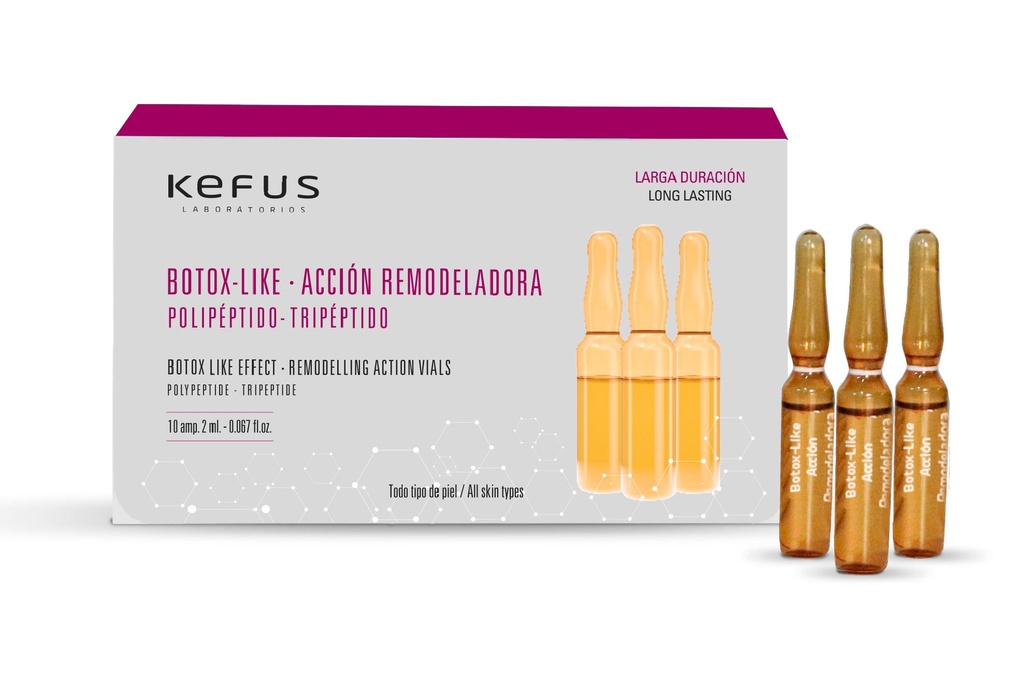 Ampollas Faciales Botox-Like Kefus (10 u)