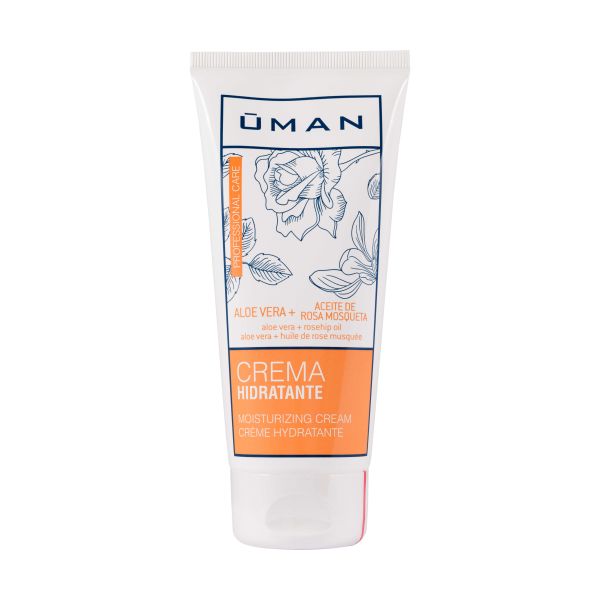 Crema Aloe Vera Y Rosa Mosqueta Uman (200 ml)