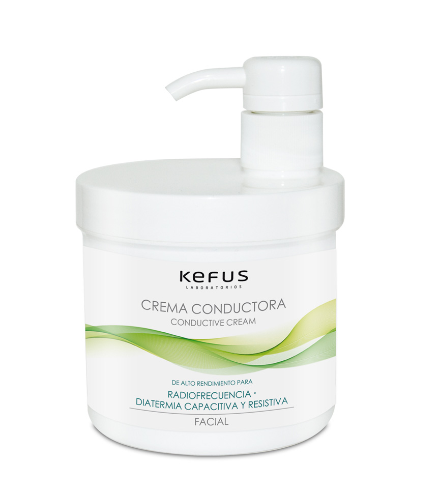 Crema Conductora Radiofrecuencia Facial Kefus (500 ml)