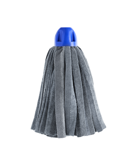 [107-001] Fregona Microfibra Tiras Azul | MaxPro