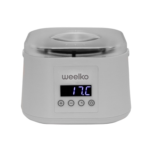 [035-138] Calentador de Cera Compacto y Moderno con Pantalla Digital | Epilspat White