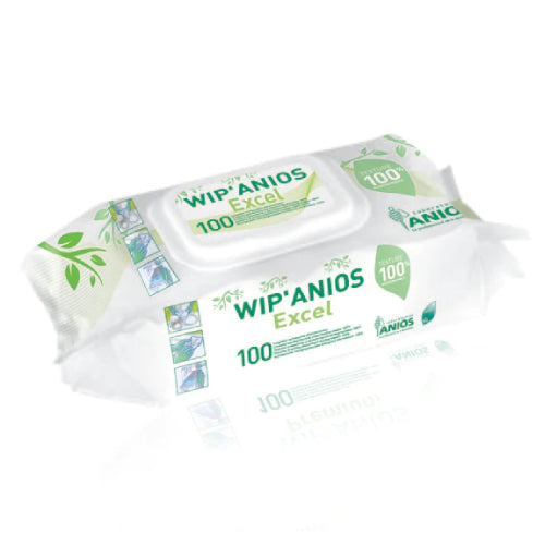 [036-001] Toallitas Desinfectantes Wip' Anios Excel sin alcohol (100 uds)