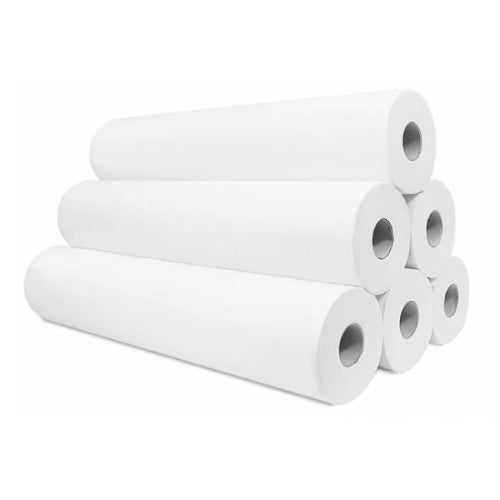 [037-002] Papel Camilla Pasta Pura 2 capas - 60 m x 59 cm - Precorte a 200cm (6 Rollos)