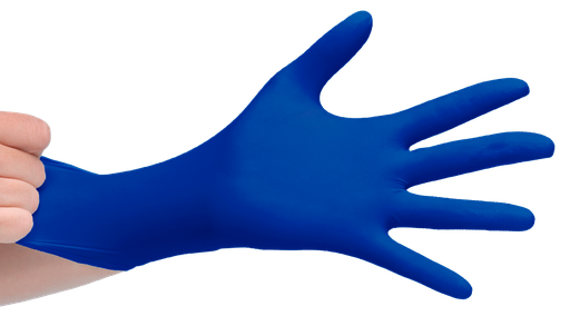Guantes de Nitrilo Sin Polvo Sensiflex Deep Blue (100 uds)