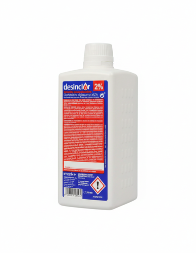 [061-001] Clorhexidina 2% Acuosa Incolora Desinclor (500 ml)