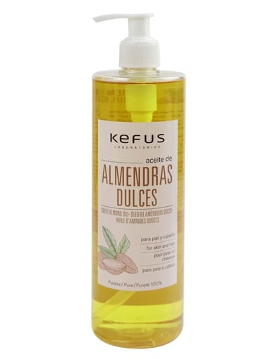 [002-001] Aceite de Almendras dulces puro Kefus (500 ml)