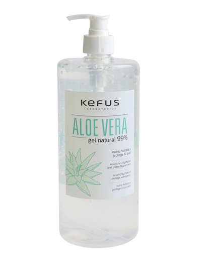 [002-128] Gel de Aloe Vera natural Kefus (1000 ml)