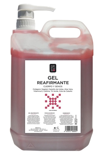 [002-162] Gel Reafirmante Cuerpo Kefus (5000 ml)