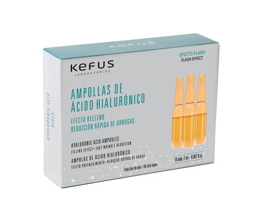 [002-165] Ampollas Faciales Ácido Hialurónico Efecto Flash (10 u)