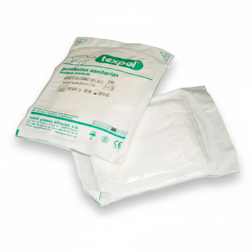 [072-002] Gasa No Estéril 20x40 | Pleg 8x10 | 17H (Caja 1250 uds)