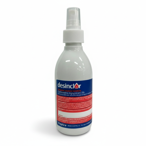 [061-009] Clorhexidina en Spray 2% Acuosa Incolora Desinclor (250 ml)