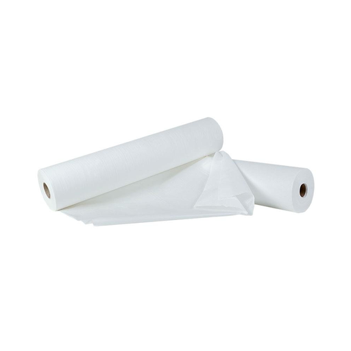 [037-004] Papel Camilla Estrecho Eco 1 Capa - 60 m x 48 cm - Precorte a 40cm (6 Rollos)