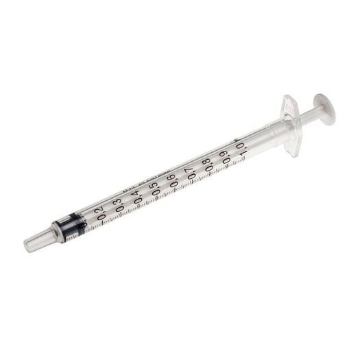 [039-066] Jeringa 1ml Centesimal Sin Aguja BD | Luer (120 uds)